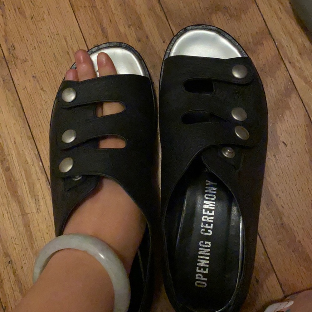 Opening ceremony open toe sandal
